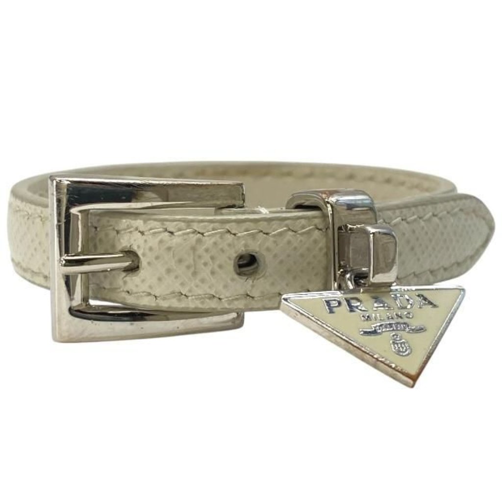 Prada 1 Ib351 Bracelet Bangle Accessories Jewelry Small Item Triangle Logo 425$
